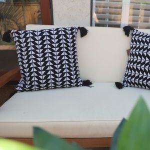 Indoor/Outdoor Throw Pillows, Set of 2